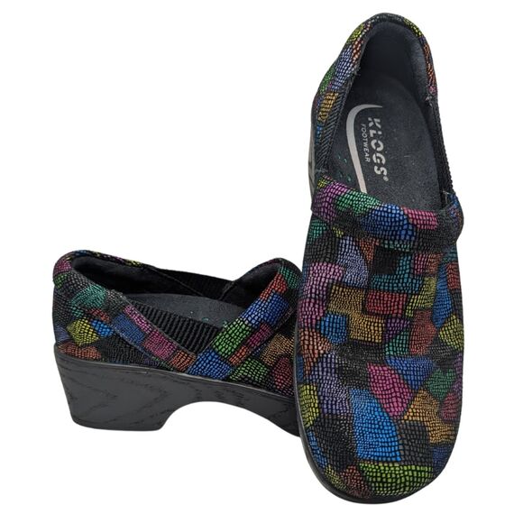 Shoes - Klogs Puzzle Slipon Shoes Size Women's 8.5 Medium